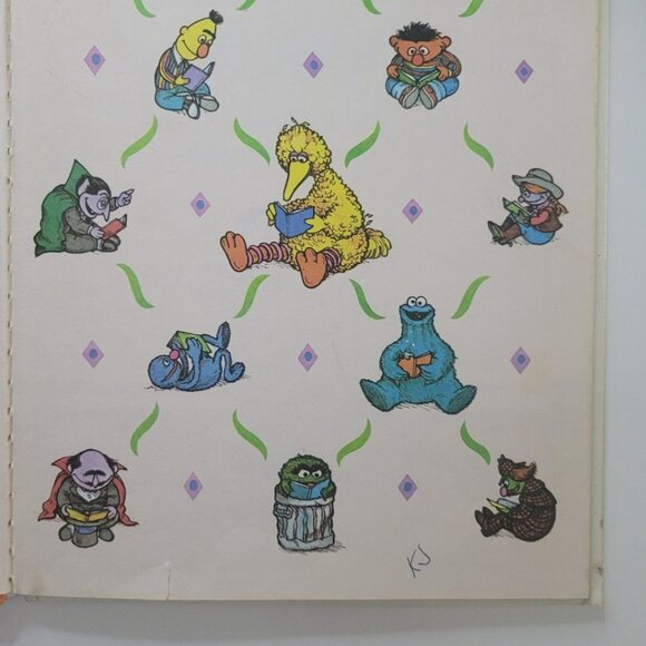 Sesame Street If I Lived Alone Book Vintage 1980s Muppets Jim Henson Family - Picture 10 of 12